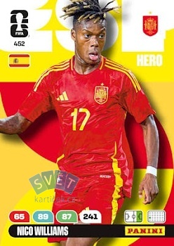 Nico Williams Spain Panini FIFA World Cup 2026 Adrenalyn XL #452